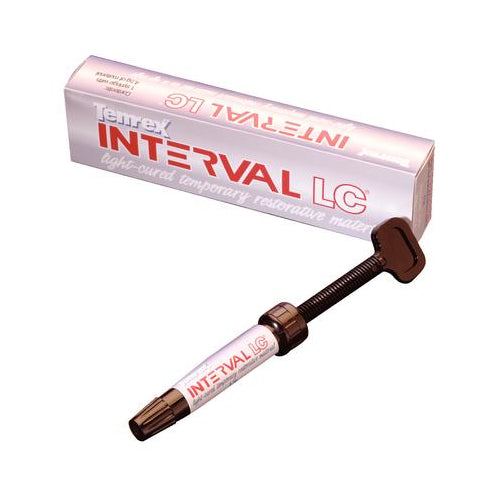 Temrex 7575 Interval LC Temporary Restoration Material Dental Syringe 4.5 gm EXP Apr 2023 Temrex 7575 Interval LC Temporary Restoration Material Dental Syringe 4.5 gm EXP Apr 2023